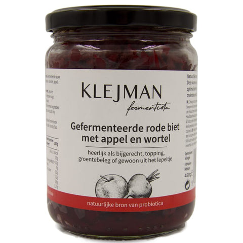 Gefermenteerde rode biet met appel