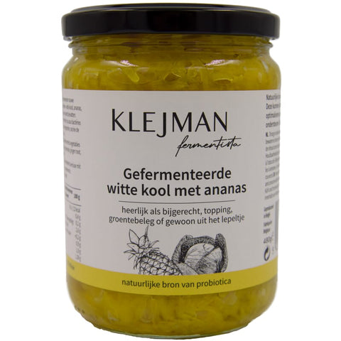 Gefermenteerde witte kool met ananas