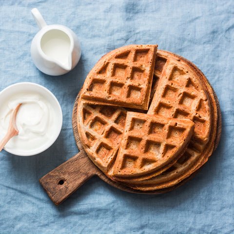 Havermeel-noten Wafels