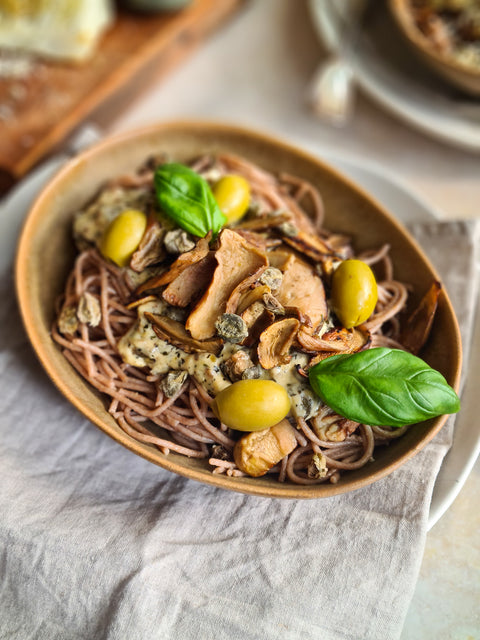 Pasta Porcini met room