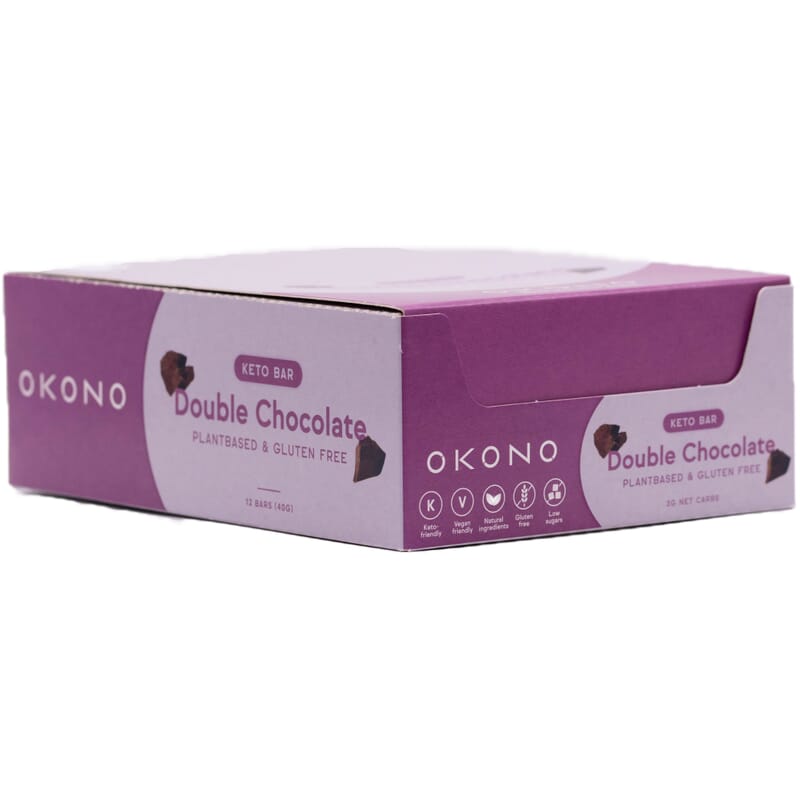 OKONO - Keto bar dubbele chocolade