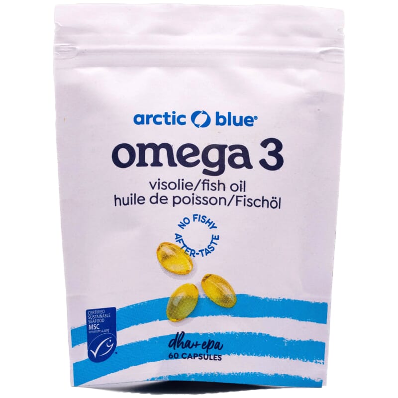 Omega-3 visolie capsules