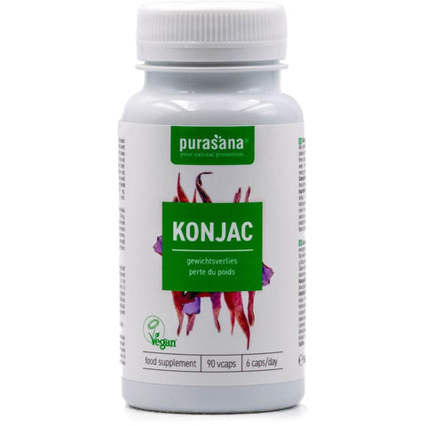 Konjak extract capsules bio