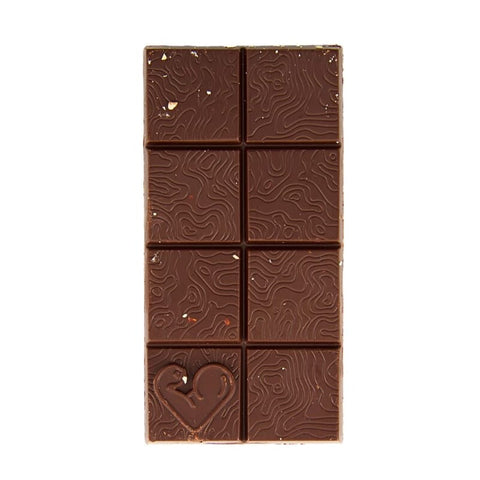 Suikervrije chocolade - donker met MCT en hazelnoten