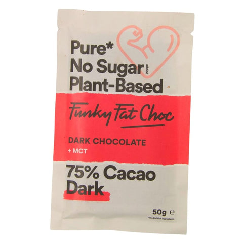 Suikervrije chocolade - donker met MCT