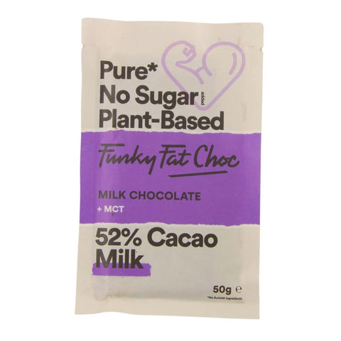 Suikervrije melkchocolade - met MCT