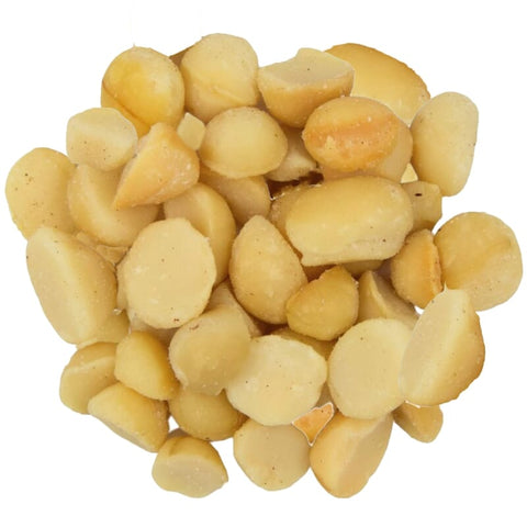 Macadamianoten met zout