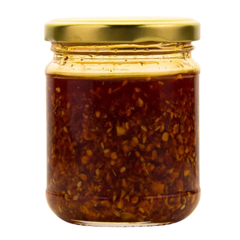 Crispy chili olie