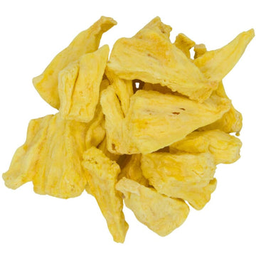 Ananas chunks gevriesdroogd