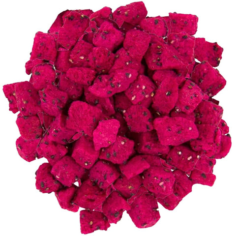 Drakenfruit stukjes gevriesdroogd