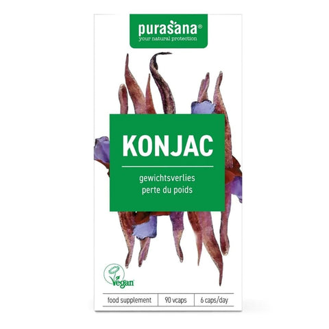 Konjak extract capsules bio