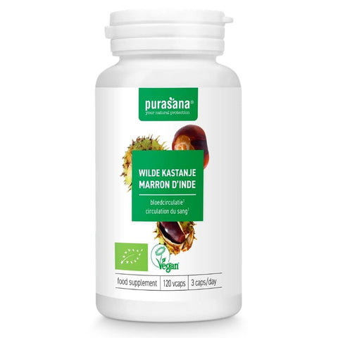 Wilde kastanje capsules bio