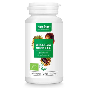 Wilde kastanje capsules bio