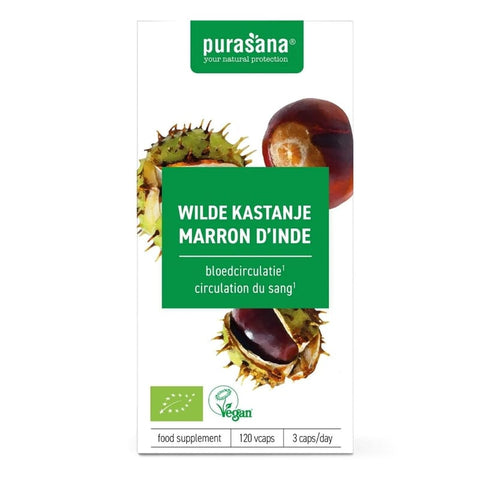 Wilde kastanje capsules bio