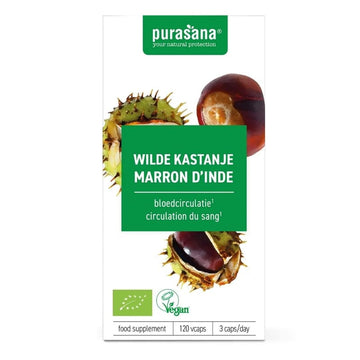 Wilde kastanje capsules bio
