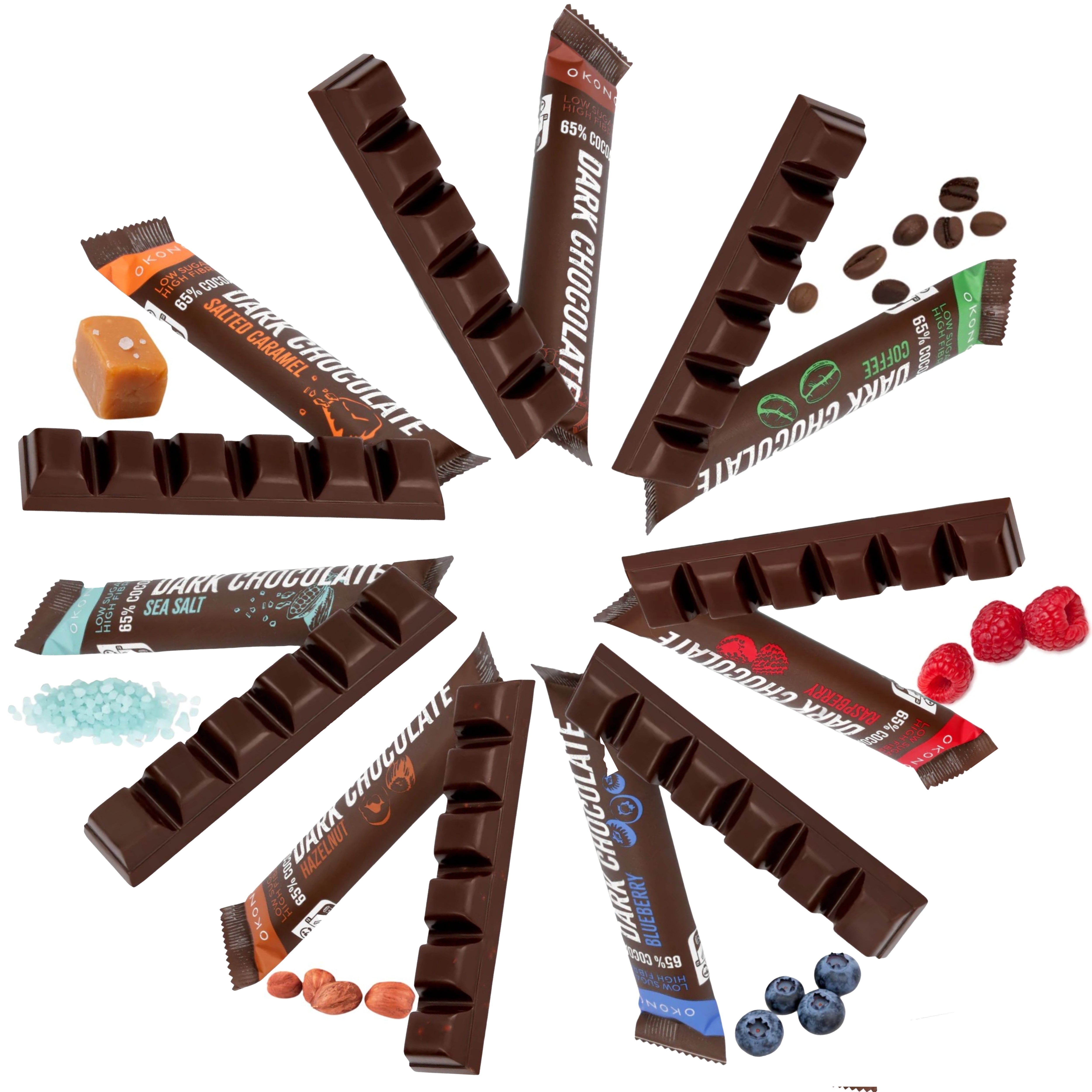 OKONO - Chocolade Proefpakket