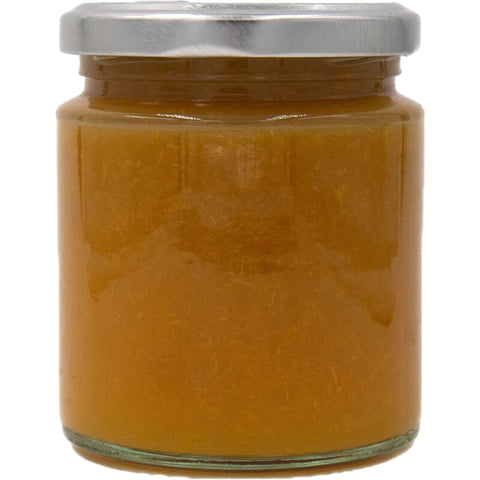 Perzik jam met zoetstoffen uit stevia