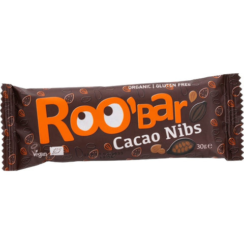 Energiereep met cacao nibs & amandel bio